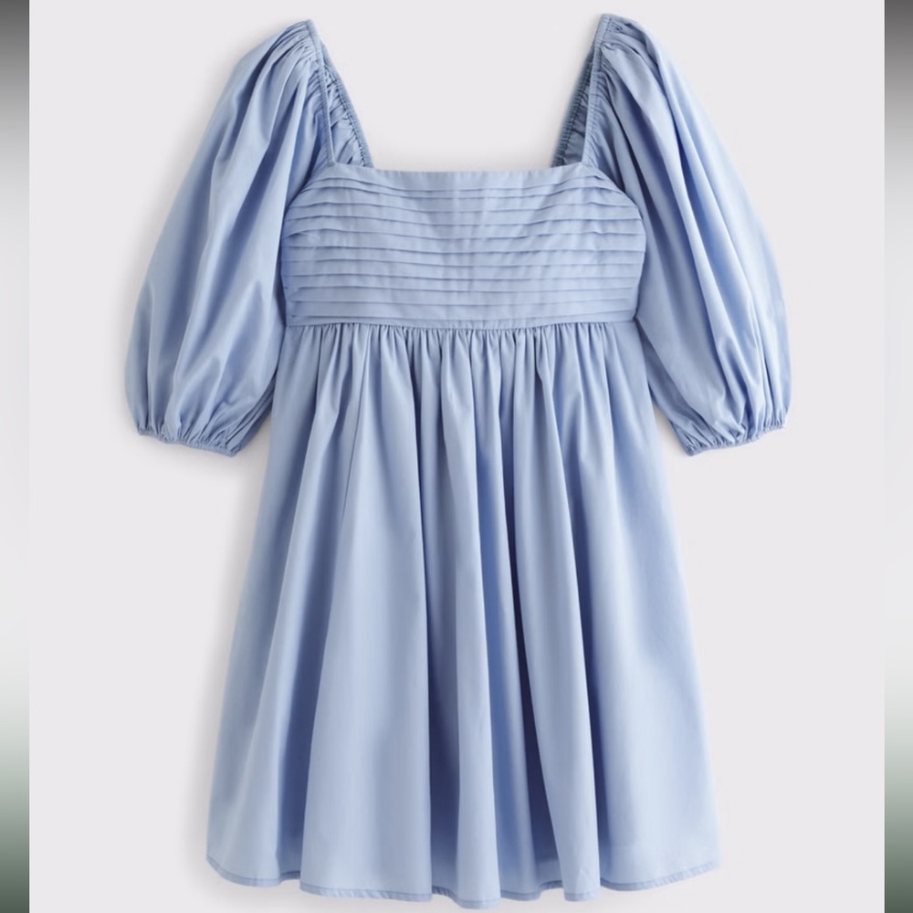 Abercrombie lilac blue Emerson mini dress